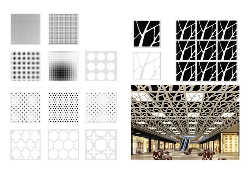 Perforated aluminum screen Perforated aluminum screen